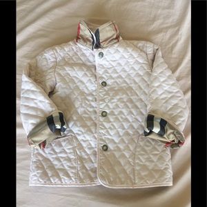 Burberry girls pink jacket 3t